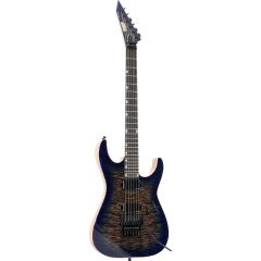 ESP ESP USA M-II DX FR Flamed Maple Blue Moon EMG - Vue 2